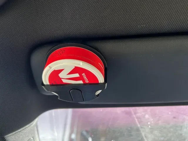 Snus/ ZYN/ Chew- Car Sun Visor holder
