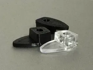 Glass shelf support / cabinet glass holder