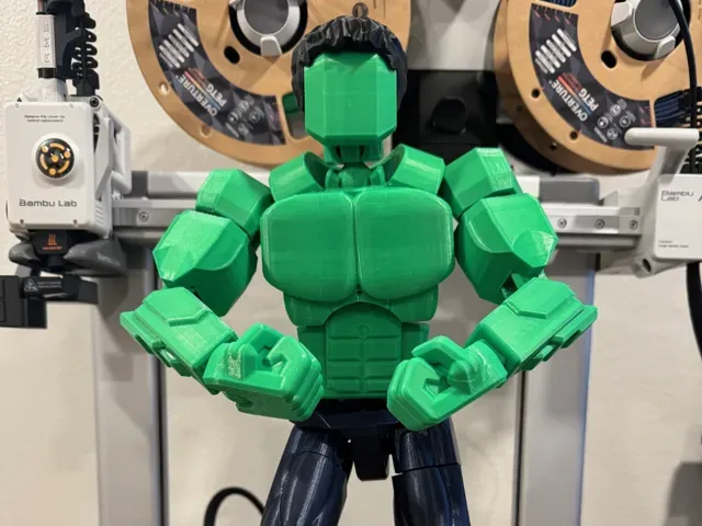 Hulk Costume Properly Proportioned - Dummy 13