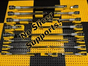 Toolgrid Extension Holders with Pins - All Sizes