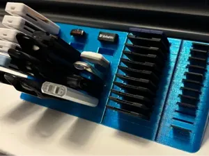 Modular Desktop Organizer USB-Sticks Cards new V2