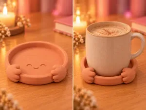 Happy Hugging Coaster