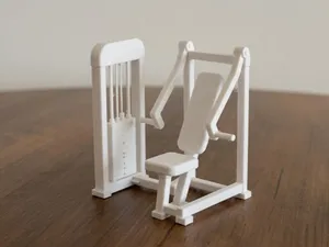 Chest Press Machine - Decorative Gym Model