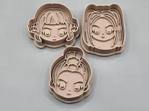 Huntrix Kpop Squad Cookie Cutter Stamp Pack
