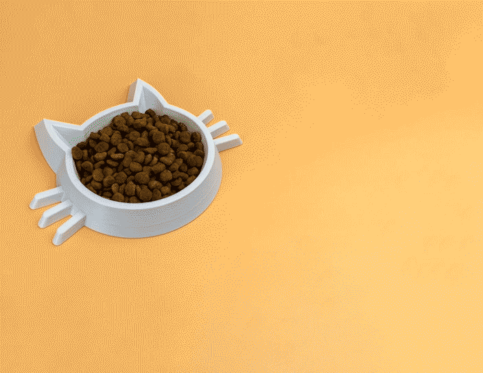 Cat Bowl | Whisker Fatigue Friendly | Pet Feeder