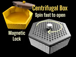Centrifugal Trick Box - Magnetic Lock