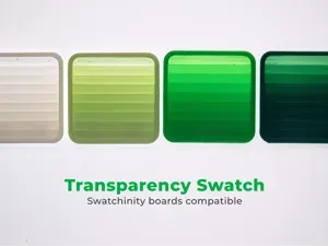 Bambu Lab Filament Transparency Swatch