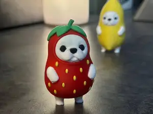 Chill dog strawberry meme (чилл собака клубника)