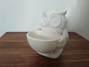 Cute Owl Bowl Holder – Decorative Organizer