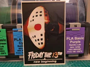 Friday the 13th: A New Beginning - Hueforge Art