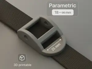 Parametric Ladder-Lock Buckle
