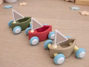 retro-style boats