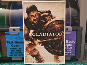 Gladiator Movie Poster - Hueforge Art