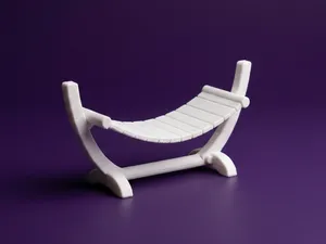 Dollhouse Hammock Stand 1:12 Scale