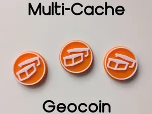 Multi Geocache Coin/Geocoin
