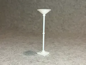 Dollhouse standing lamp miniature house