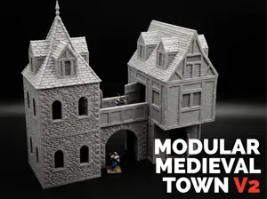 Modular Medieval Town V2