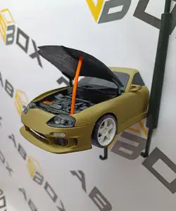 Toyota Supra jza80 3D model key holder on the wall