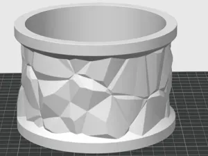 Flower pot "Rocks"