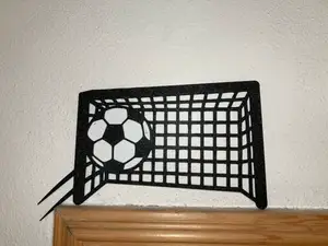 Football gate wall decoration