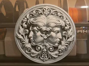 Gemini - Zodiac sign - Hueforge - 2 colours