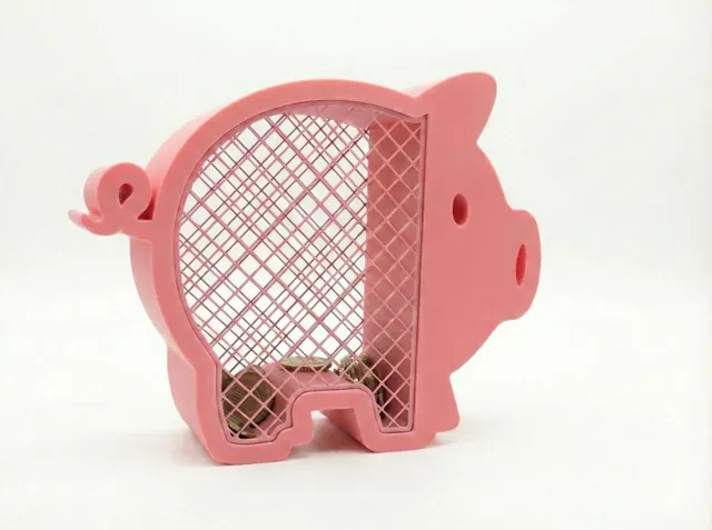 Grid Piggy Bank: Removable Cover & Reusable — Фото 7 из 8