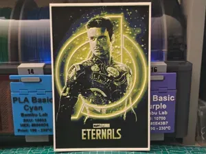 Eternals Movie Poster - Hueforge Art