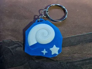 Animal Crossing Fossil Keychain