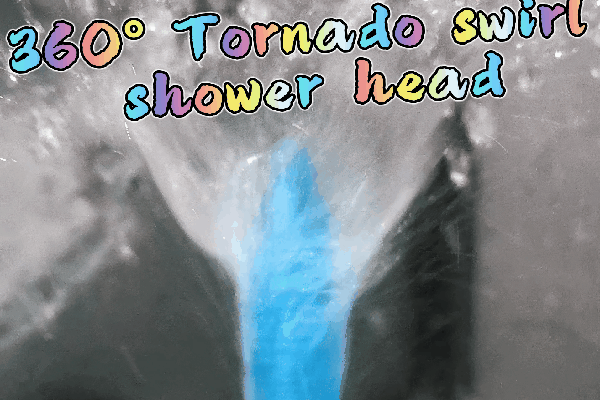 360° Swirling Tornado Shower, Unique Experience