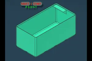 Gridfinity 4x2x10 Bin | Lable | Gridfinity | Deskorganizer | Tool | select2stertPrint