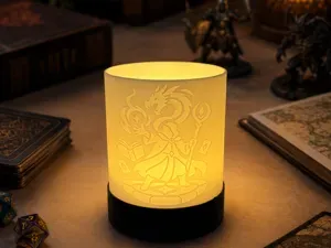 Fantasy Game Night – Tealight Holder & LED Lamp