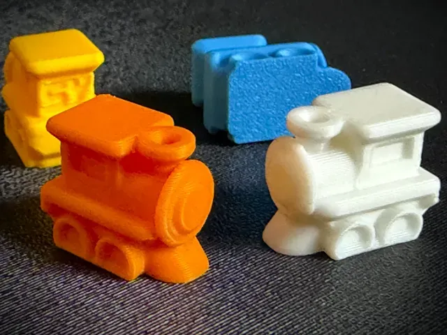 Mini Trains for Mexican Train Domino Game Token — Image 2 of 8