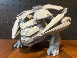 Mecha Pokemon Series — Venusaur Iron Bloom Statue
