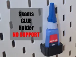 Super Glue Holder for IKEA Skadis Loctite 1