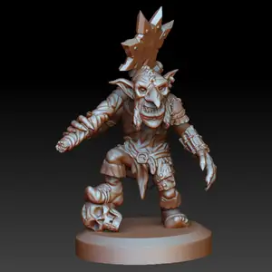 Goblin Slaughterer\Champion dnd miniature