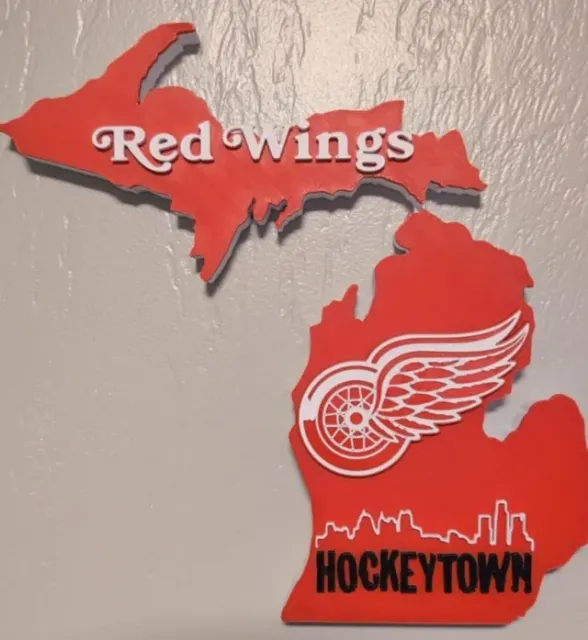 Detroit Red Wings Hockeytown wall/desk decor — Фото 2 из 3