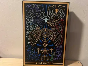 Lightbox Yu-gi-oh God monsters Ancient wall