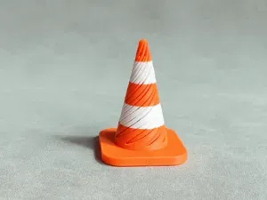 Spiral Traffic Cone – Twisting Fidget Toy