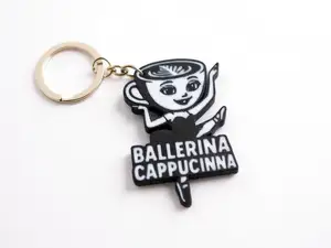Ballerina Cappucinna Keychain Brainrot