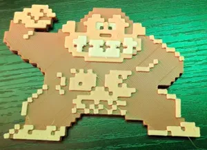 Donkey Kong Pixel Model