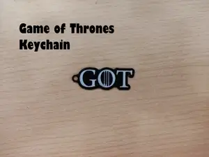 GoT Logo Keychain – Game of Thrones