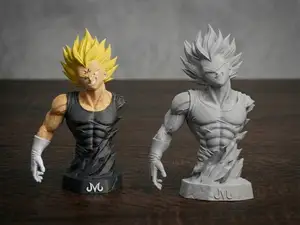 Ultimate Majin Vegeta - Detailed Anime Sculpture