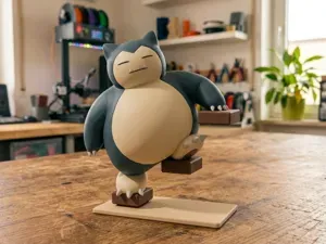 Dynamic Relaxo Action Figure Display Model Deco