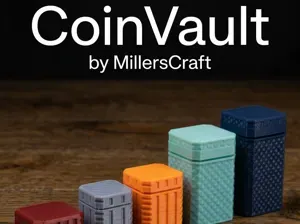 Coin Storage Tubes — 40 Presets, Parametric
