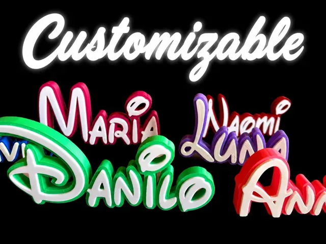 Disney Letter Stand Customizable — Image 2 of 4
