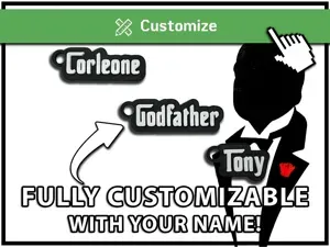 The Godfather Style Font Keychain Generator