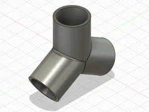 The symmetrical 10mm outside connector for 3 tubes