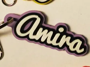 Portachiavi nome Amira