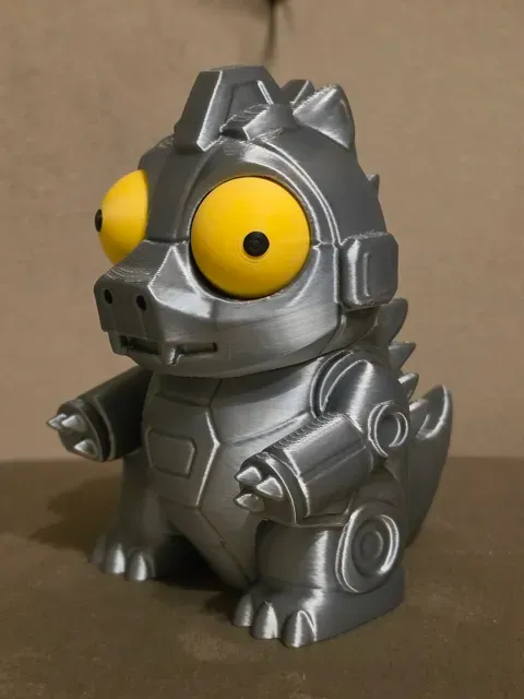 Goofy series – MECHA GODZILLA Movable Eyes NOAMS — Image 4 of 9
