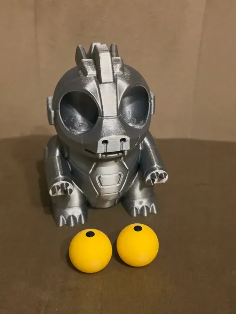 Goofy series – MECHA GODZILLA Movable Eyes NOAMS — Image 3 of 9
